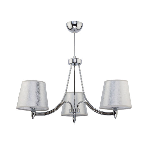 Elegáns / art deco Oskar OR-3k csillár, króm