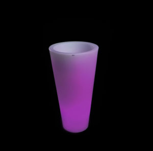 Della Della óriáskaspó, 75 cm, RGB LED világítással, távirányítóval