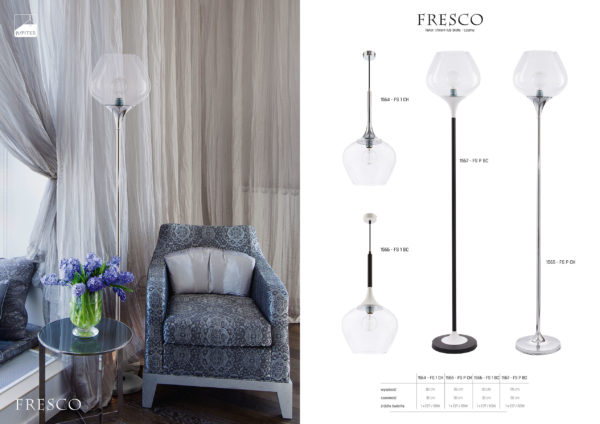 Fresco Fresco FS-1 CH csillár, króm 2