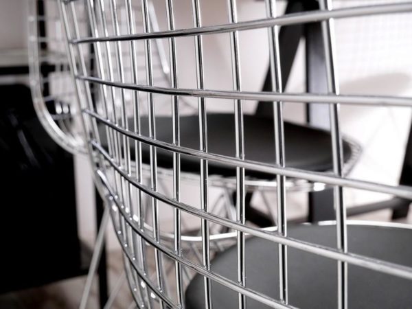 Fém székek MPC WIRE ROD szék, króm 8