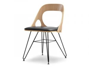 Hajlított székek AIDA szék, tölgy-fekete