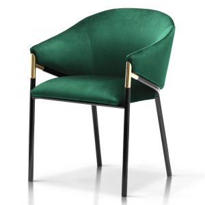 Akciós ajánlatok 🔥 FANCY szék zöld/ fekete láb