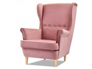 Malmo MALMO füles fotel, dusty pink-bükk